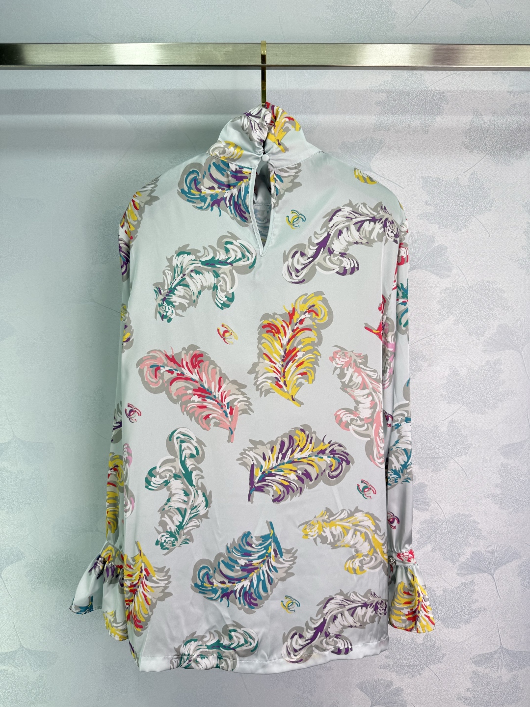 Chanel 2025 New Arrival Sequin Print High Collar Shirt and Shorts Set 10 cmp i1749137677070 1857 0 8