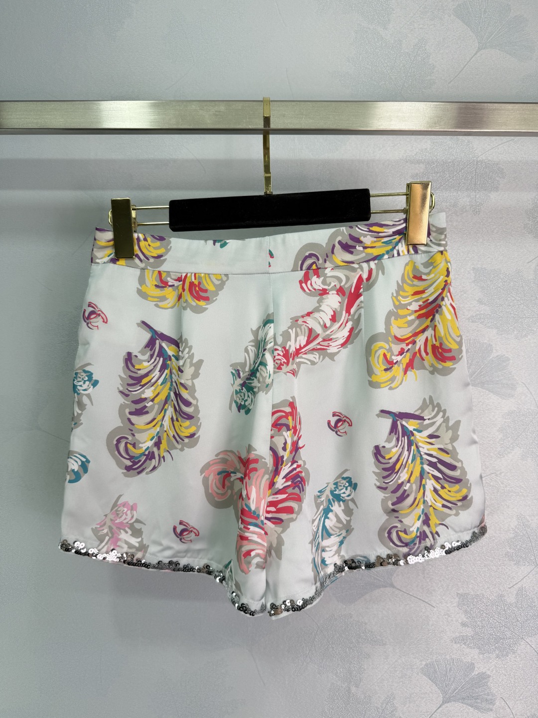 Chanel 2025 High-Neck Printed Shirt & Shorts Set - Luxurious & Stylish 9 cmp i1749137698487 4347 0 7
