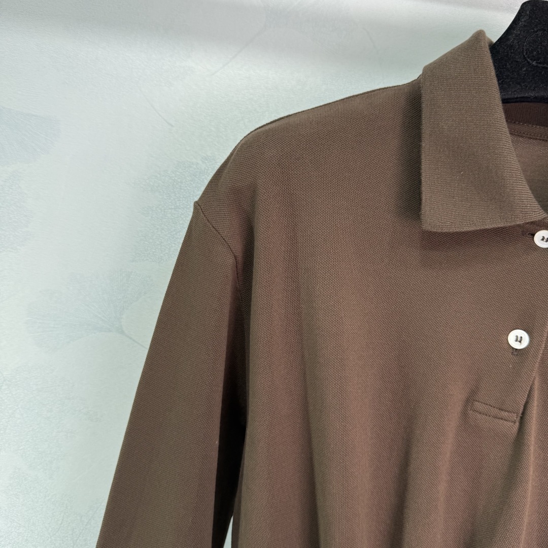 New Miu 25SS Women’s Suit: College Embroidered Shirt Dress with Loose-Head Design - 图片 4