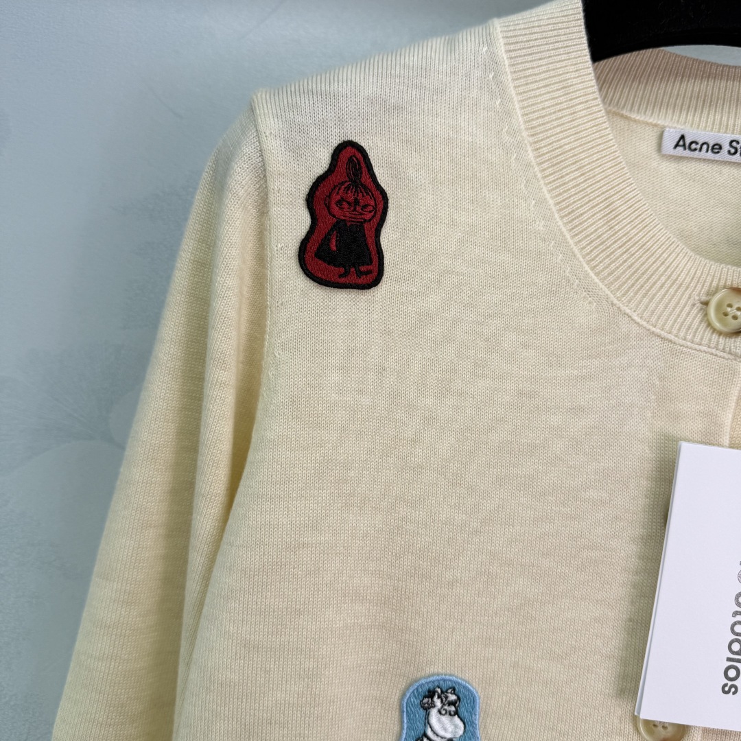 Stylish Custom-Made Knitted Shirts by Acne Studios: P564 Female Suit in Various Sizes - 图片 4