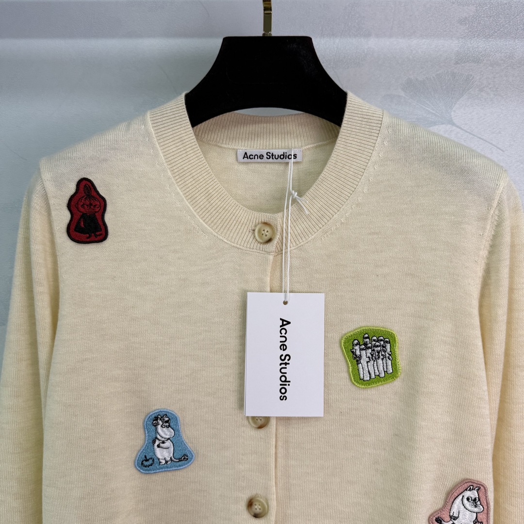 Stylish Custom-Made Knitted Shirts by Acne Studios: P564 Female Suit in Various Sizes - 图片 2
