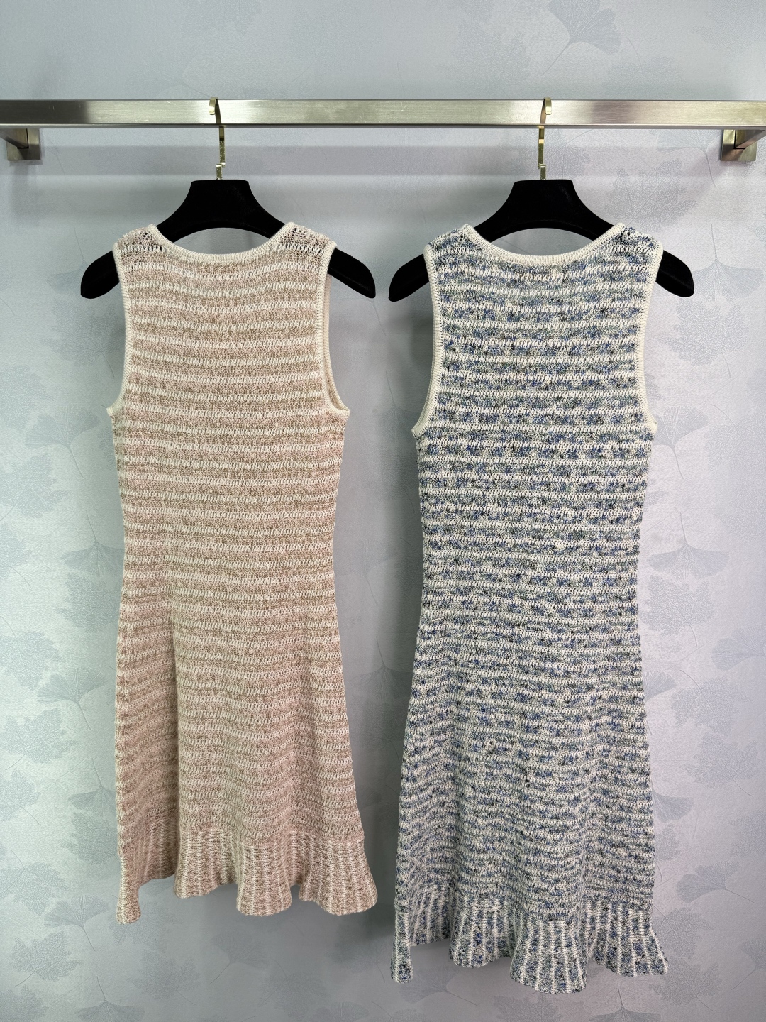 “2025 Summer Knitted Dress: Heavy-Skinned Female Dress with Rounded Vest Design” - 图片 9