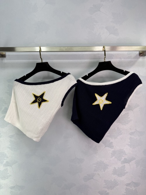 Dior Inspired Star Knit Top, Off-Shoulder, Sexy, and Chic 1 Dior Inspired Star Knit Top, Off-Shoulder, Sexy, and Chic