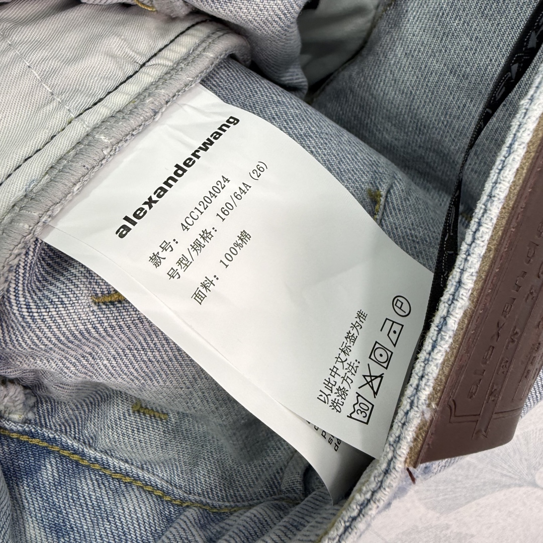 High-End Customized Double-Corded Jeans Skirts by New Alexander Wang Collection - 图片 9