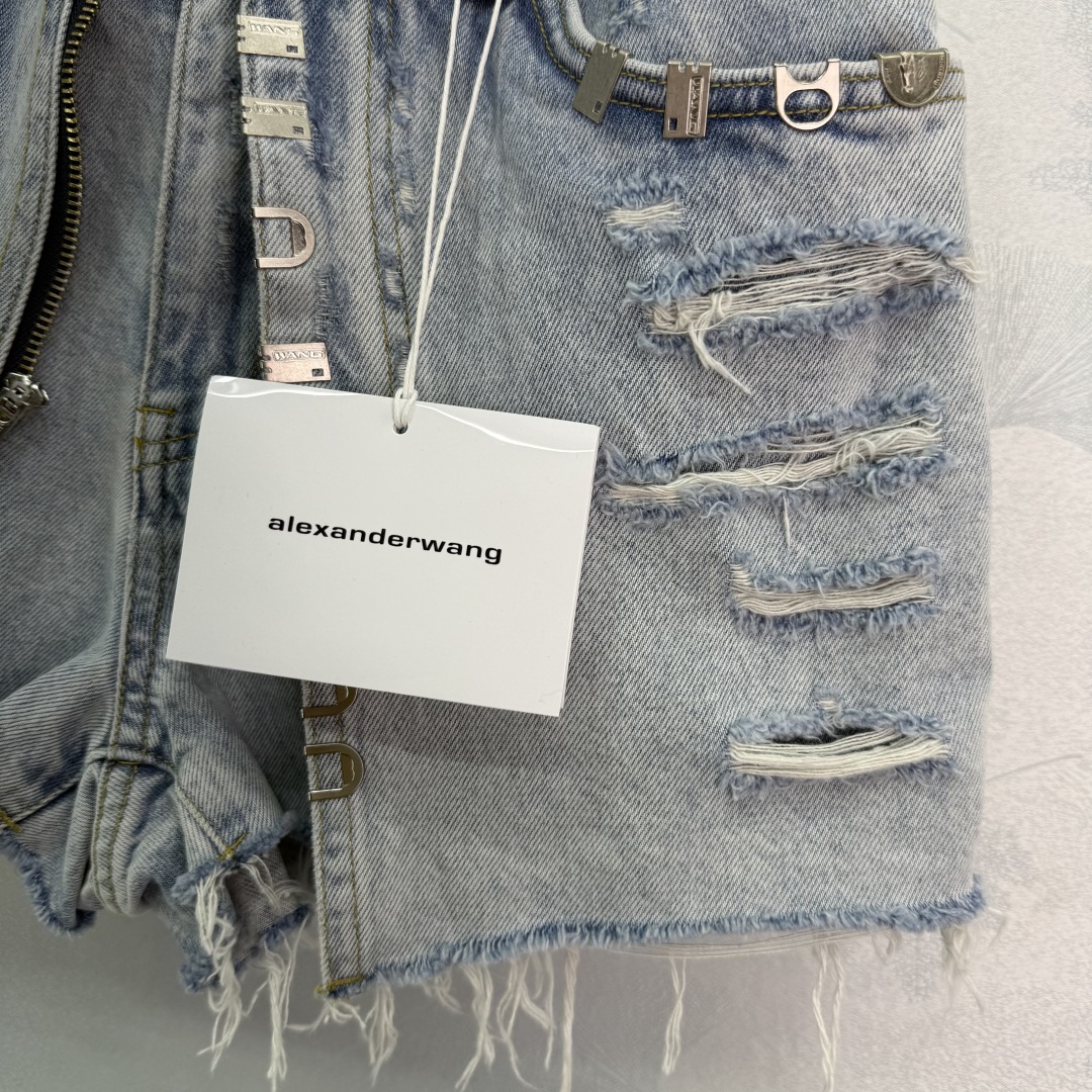 High-End Customized Double-Corded Jeans Skirts by New Alexander Wang Collection - 图片 6