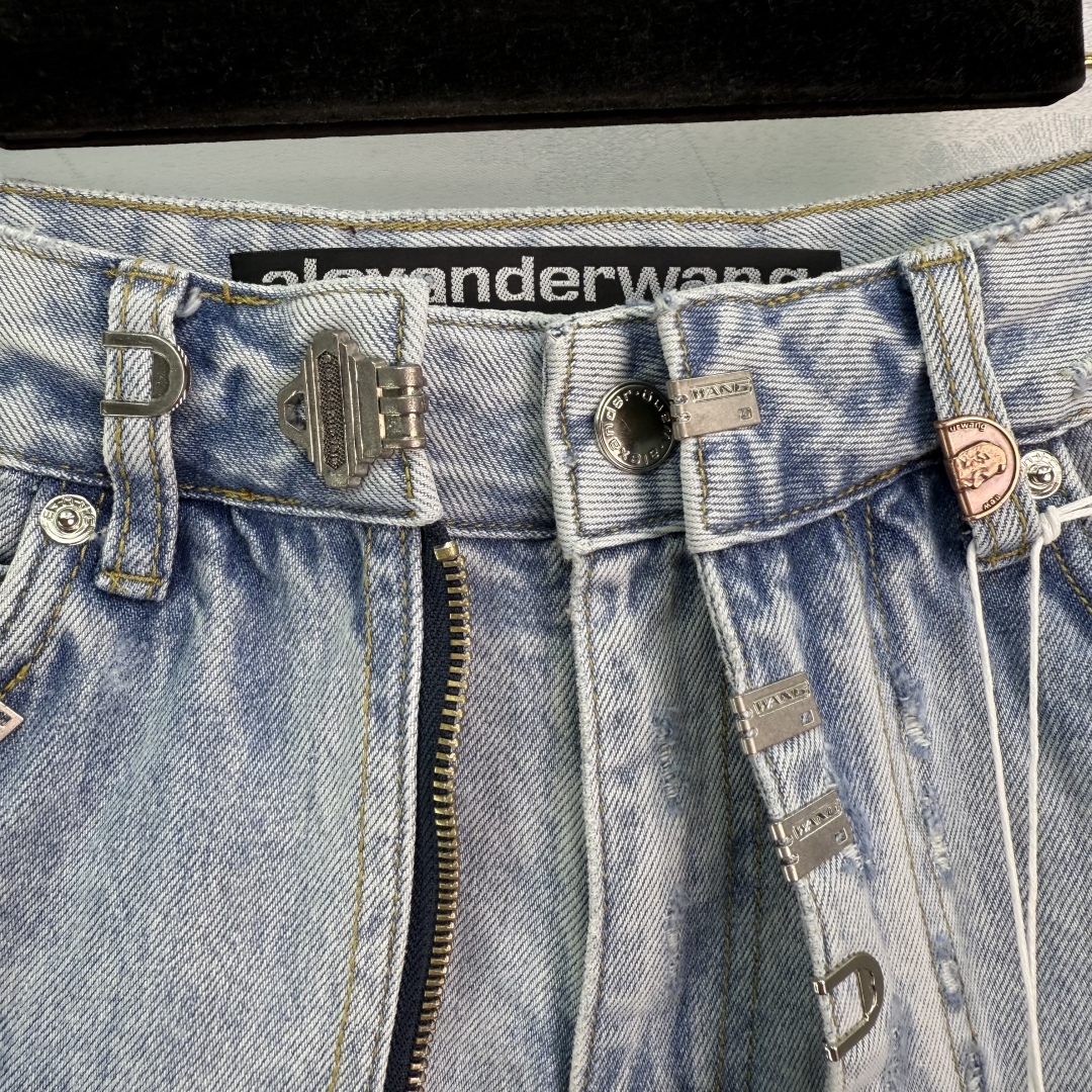 High-End Customized Double-Corded Jeans Skirts by New Alexander Wang Collection - 图片 4