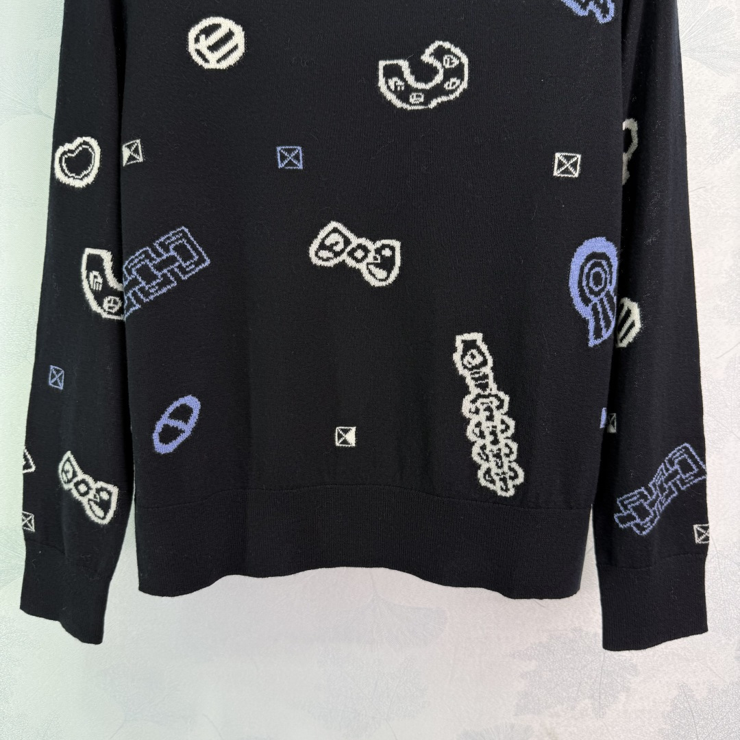 Versatile One-Size Cashmere Dress with Geometric Floral Design for Fall Mornings - 图片 6