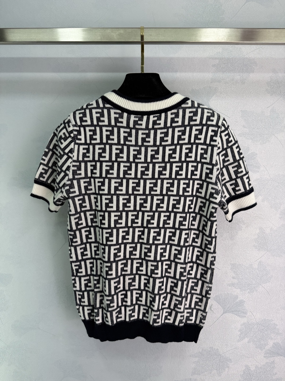 Fendi Women's Classic Monogram Knitted Short Sleeve Top 10 cmp i1753103968068 8649 0 8