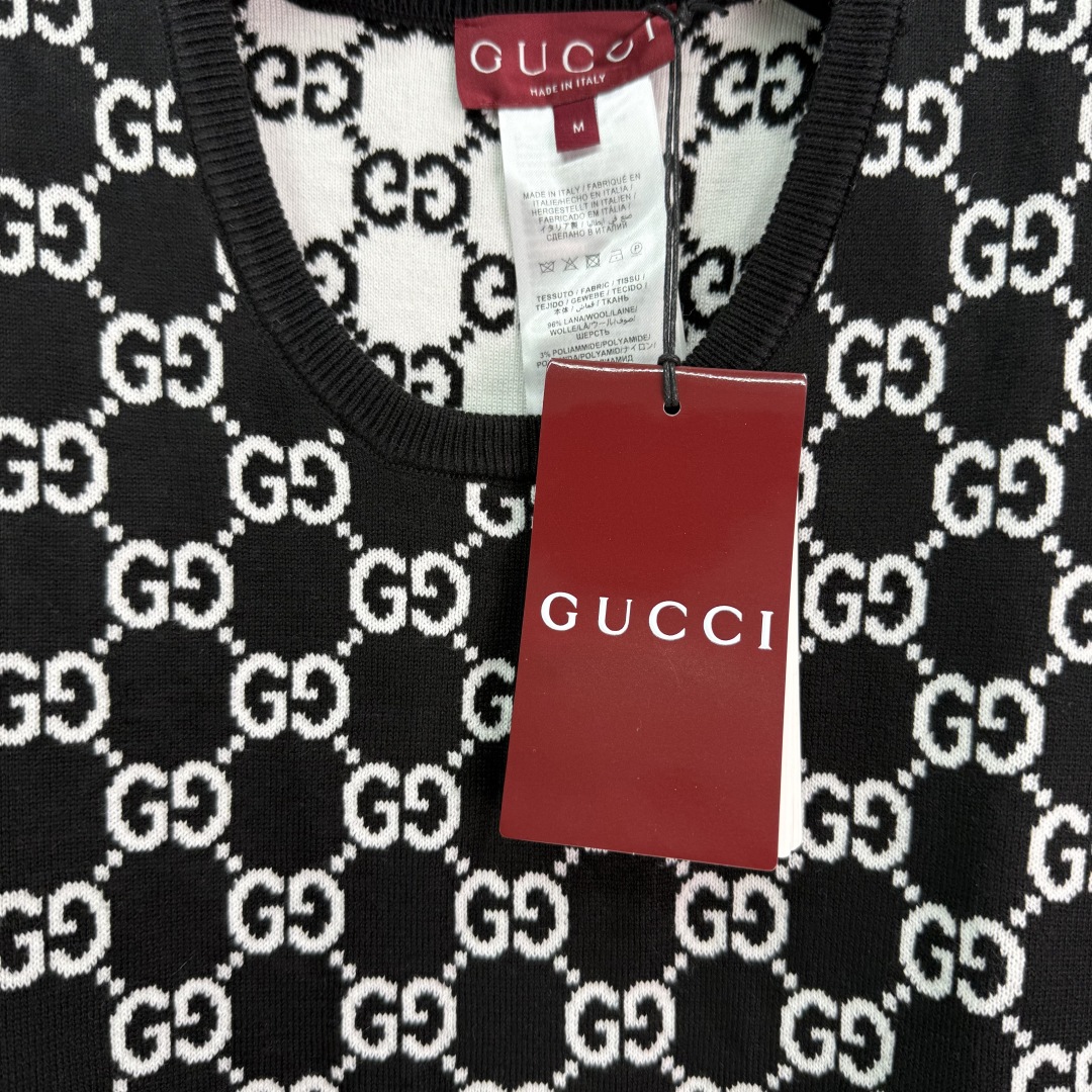 “New Gucci 2025 Customized Wool Weave Sweater in Single-Scraped Female Style” - 图片 5