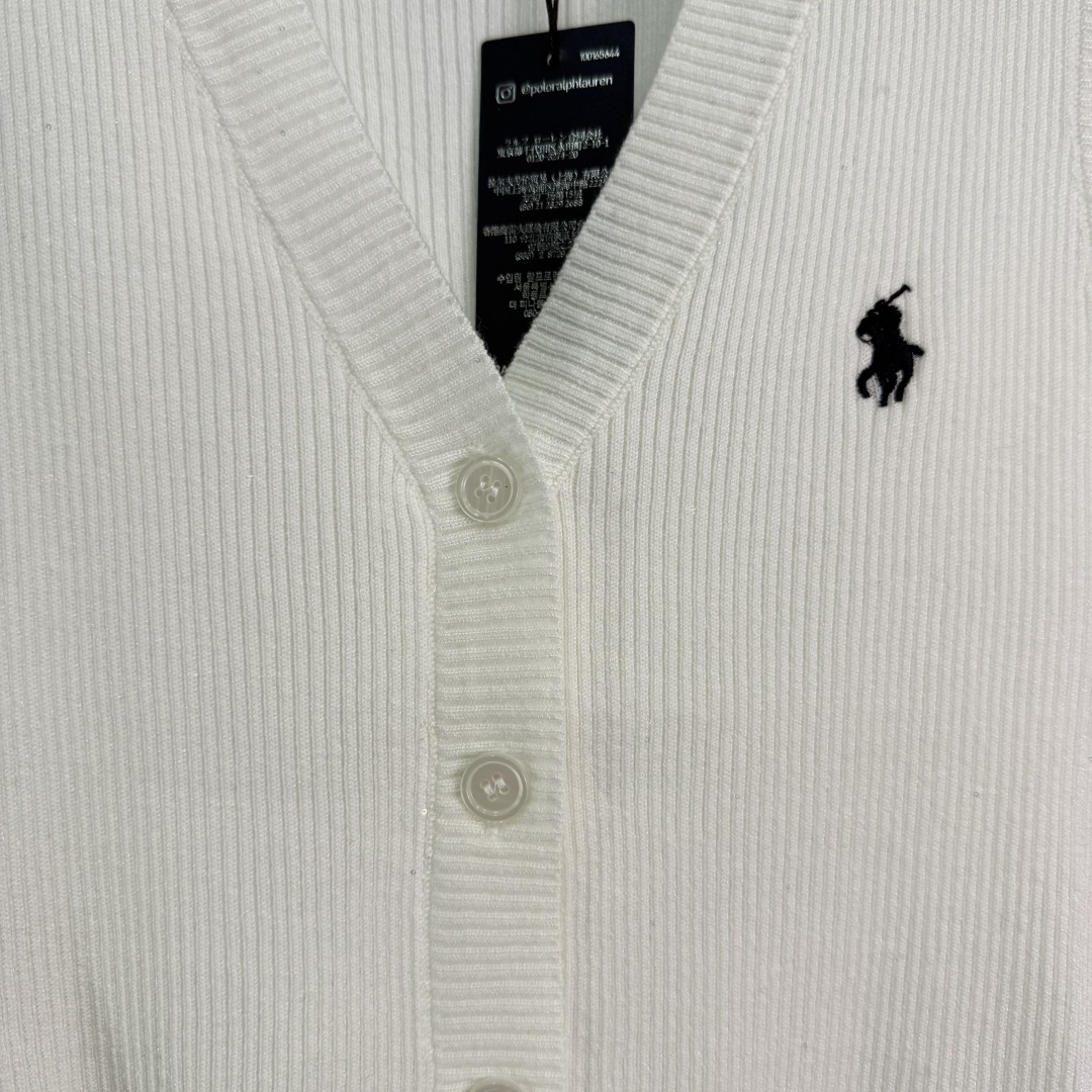 “Women’s P432 Original V-Neck Knit Suit with Pony Brand Embroidery” - 图片 6