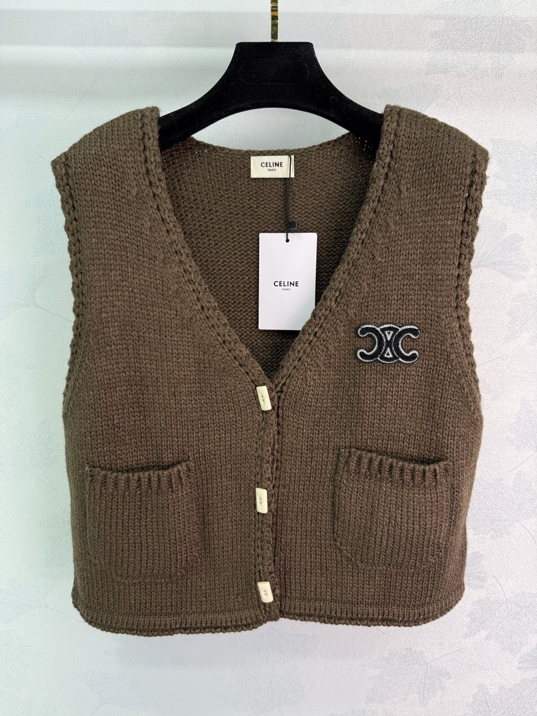 “CELIN Women’s One-by-One Wool Suit Set for Early Autumn in White/Grey/Coffee Colors” - 图片 2