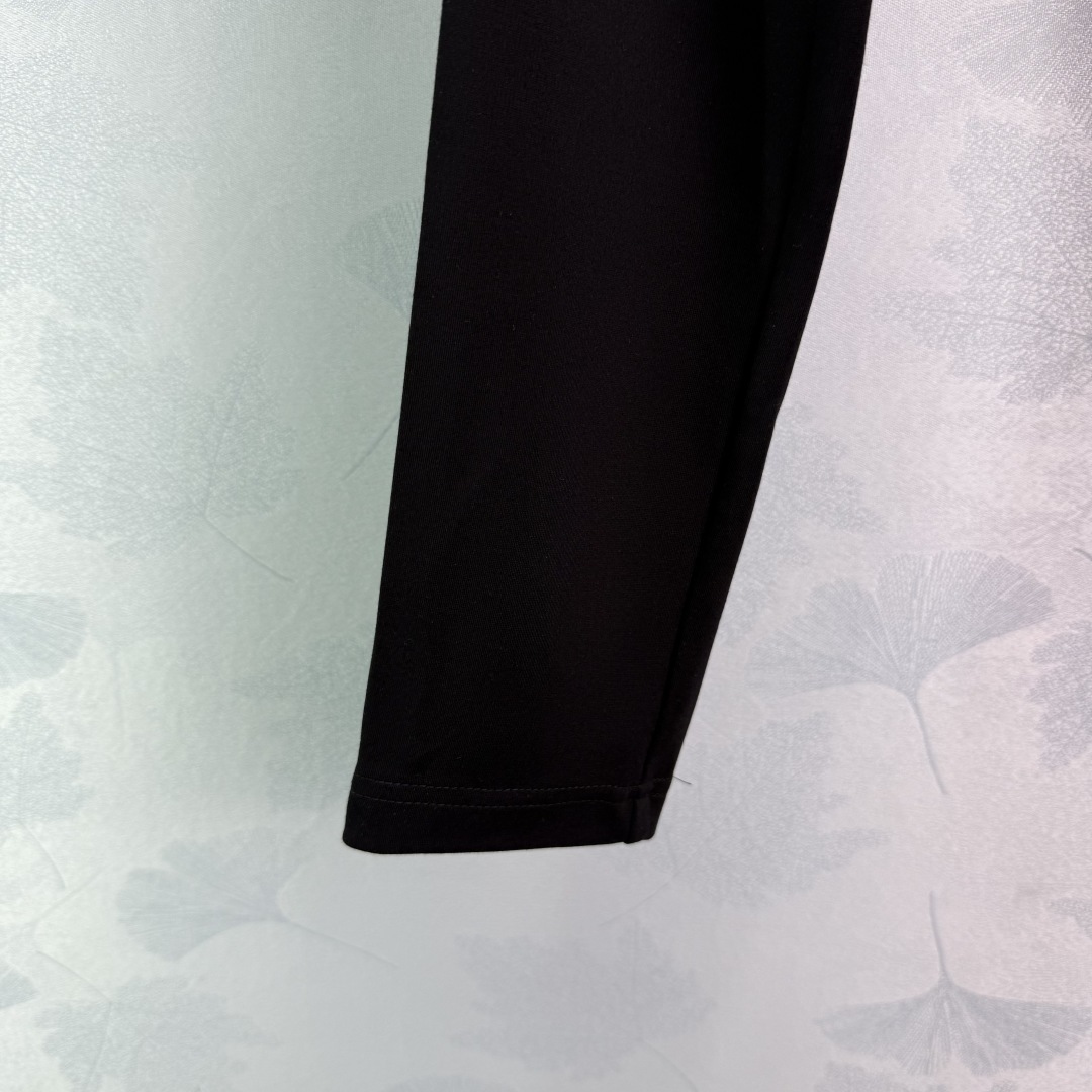 “High-Bullet Fabric Custom Import Knit Pants for Fashionable Fall & Winter Style in 2025” - 图片 7
