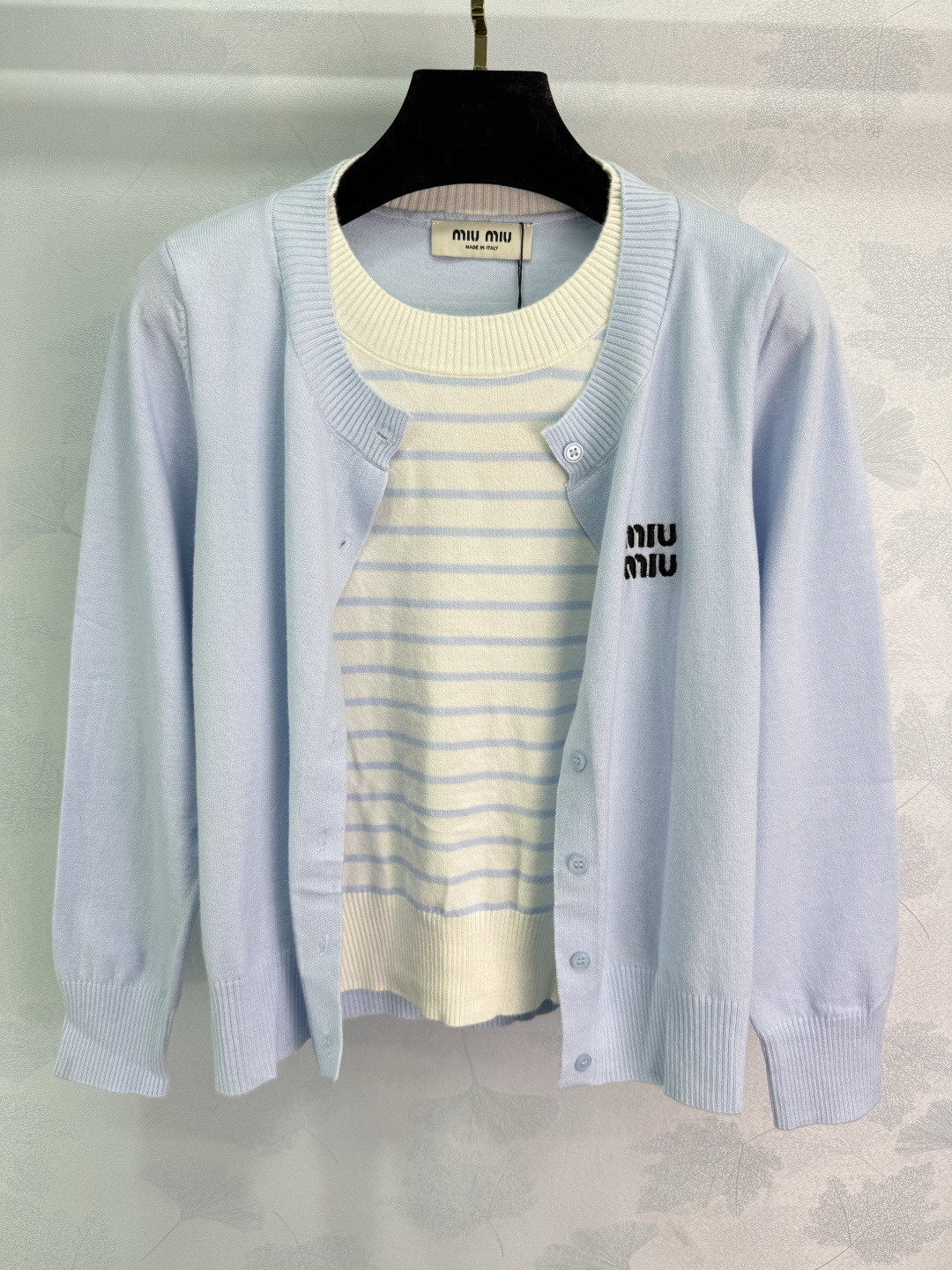 Miu *25 Classic Striped Dress: Versatile One-Size-Fits-All Design for Fall and Winter - 图片 4