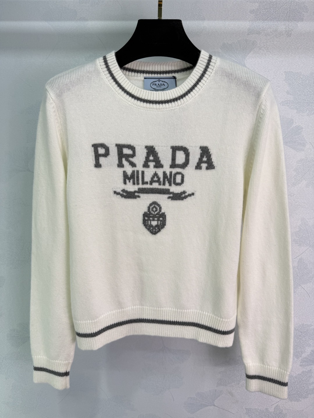 Prada Milano Wool Knit Sweater, Long Sleeve, Crew Neck, Fall Collection 3 cmp i1757949214789 5776 0 2