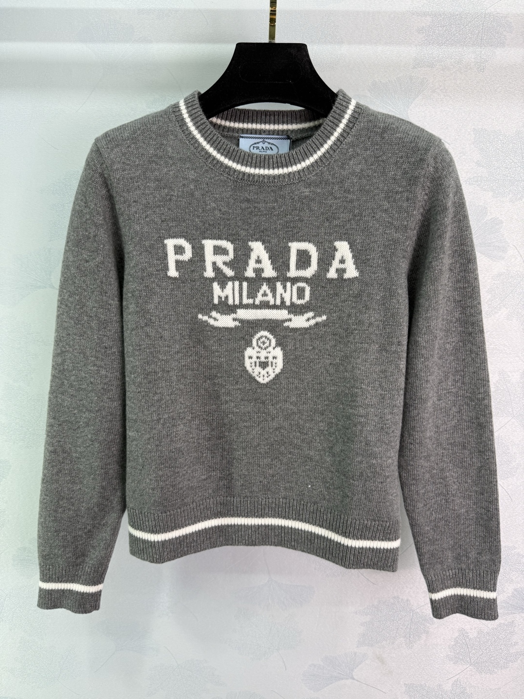 Prada Milano Wool Knit Sweater, Long Sleeve, Crew Neck, Fall Collection 2 cmp i1757949214933 6420 0 1