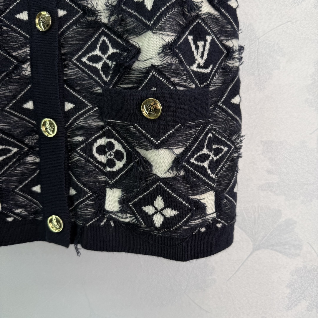 Louis Vuitton Wool Blend Jacquard Knit Vest With Monogram Motif 7 cmp i1757952070276 98 0 6