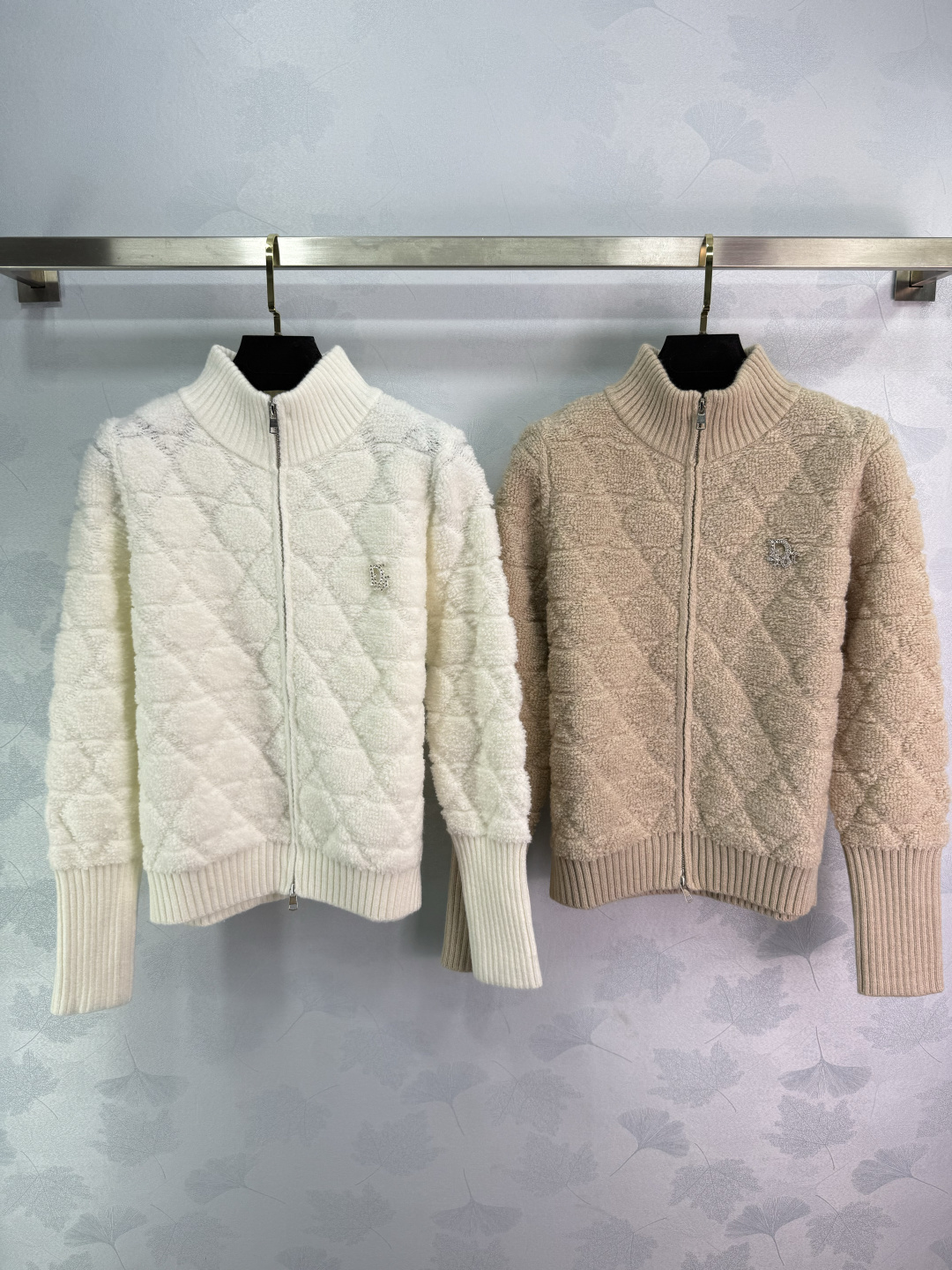 Dior-Inspired Quilted Zip-Up Cardigan: Chic & Cozy Fall Essential