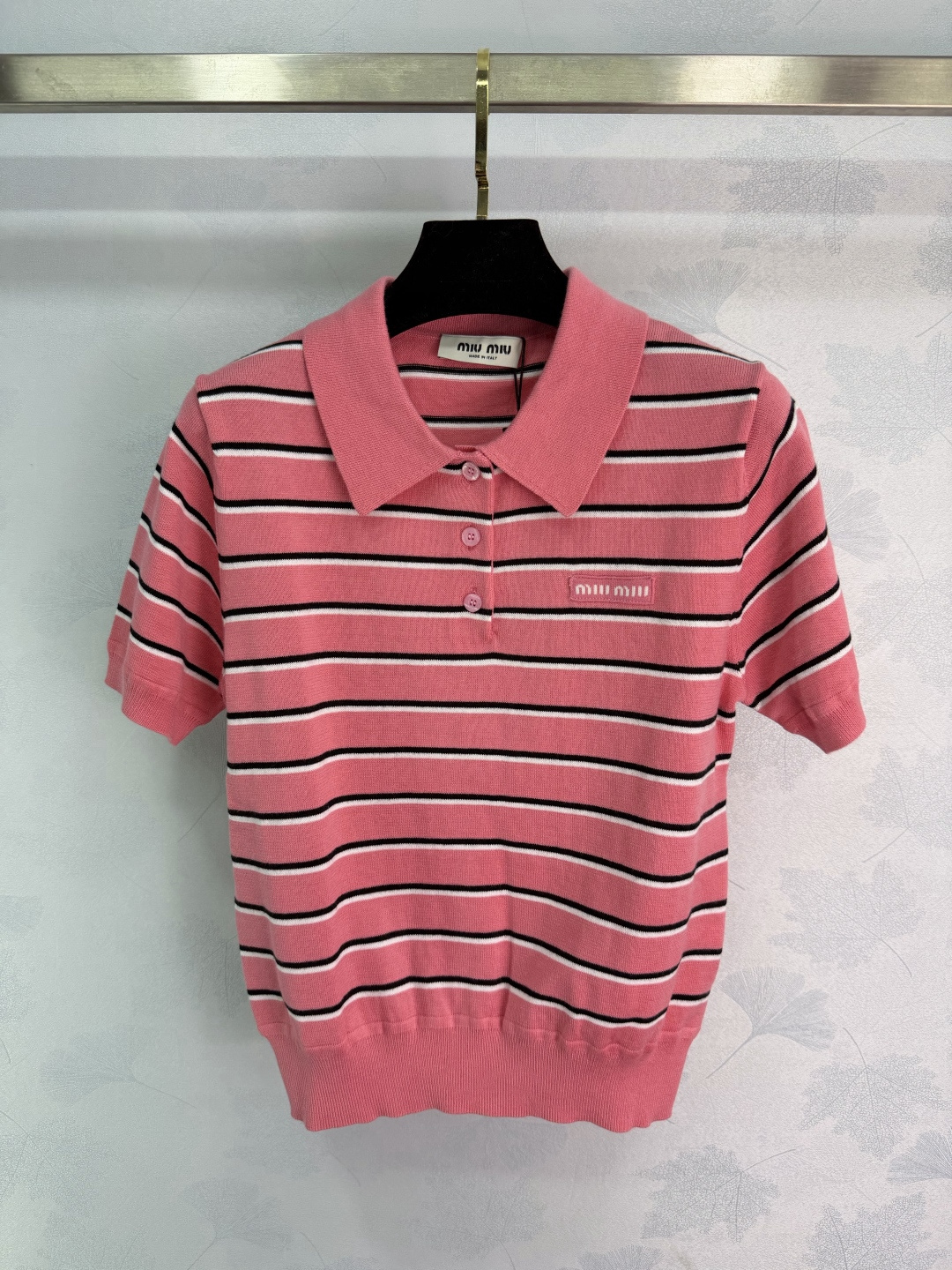 미우미우 여성 반팔 101490 Miu Miu T Shirt