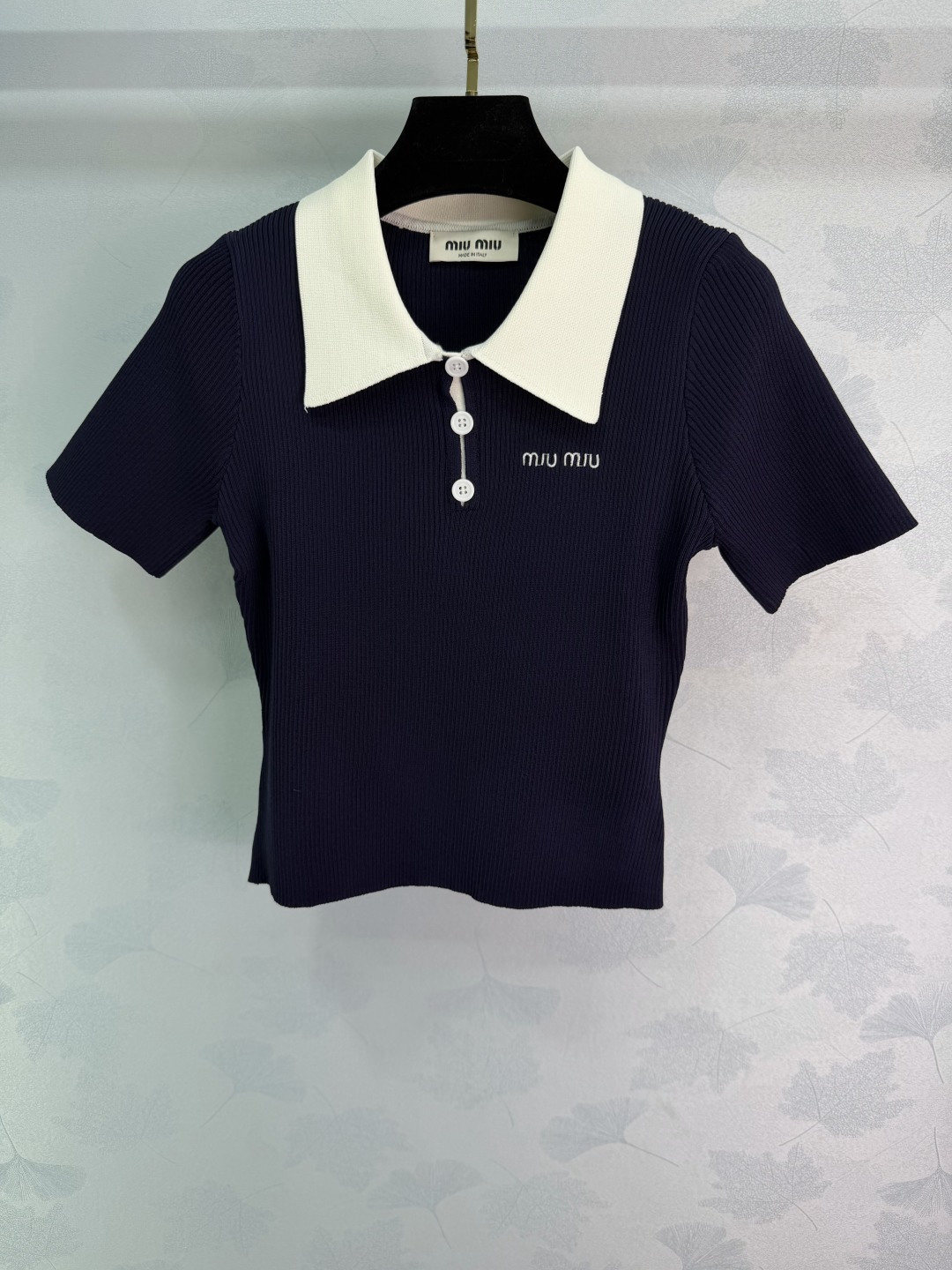 Miumiu Women 🆕Miu*26 Polo Polo + or 2 3 sml — photo 2
