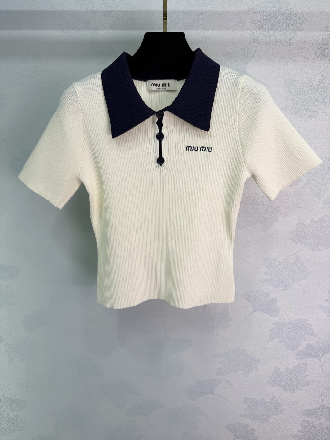 Miumiu Women 🆕Miu*26 Polo Polo + or 2 3 sml — photo 3