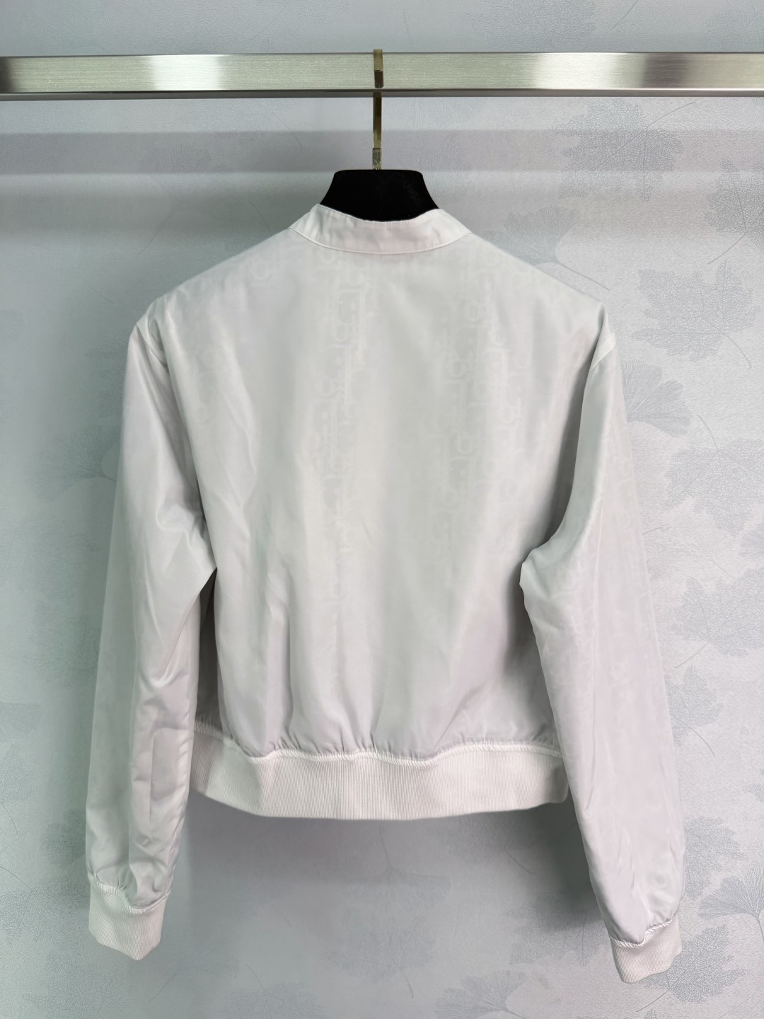 Dior Oblique Cropped Bomber Jacket