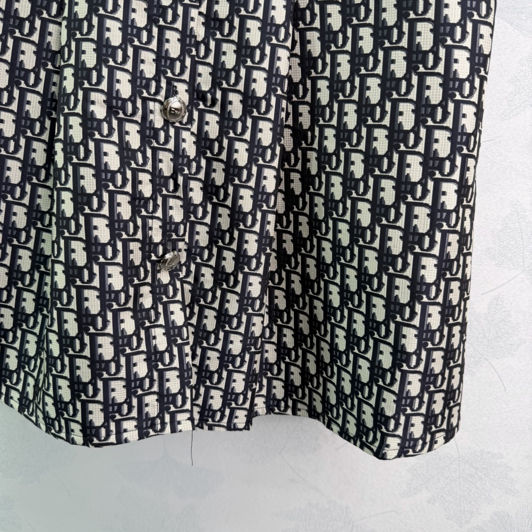 Dior Oblique Sleeveless Mini Dress