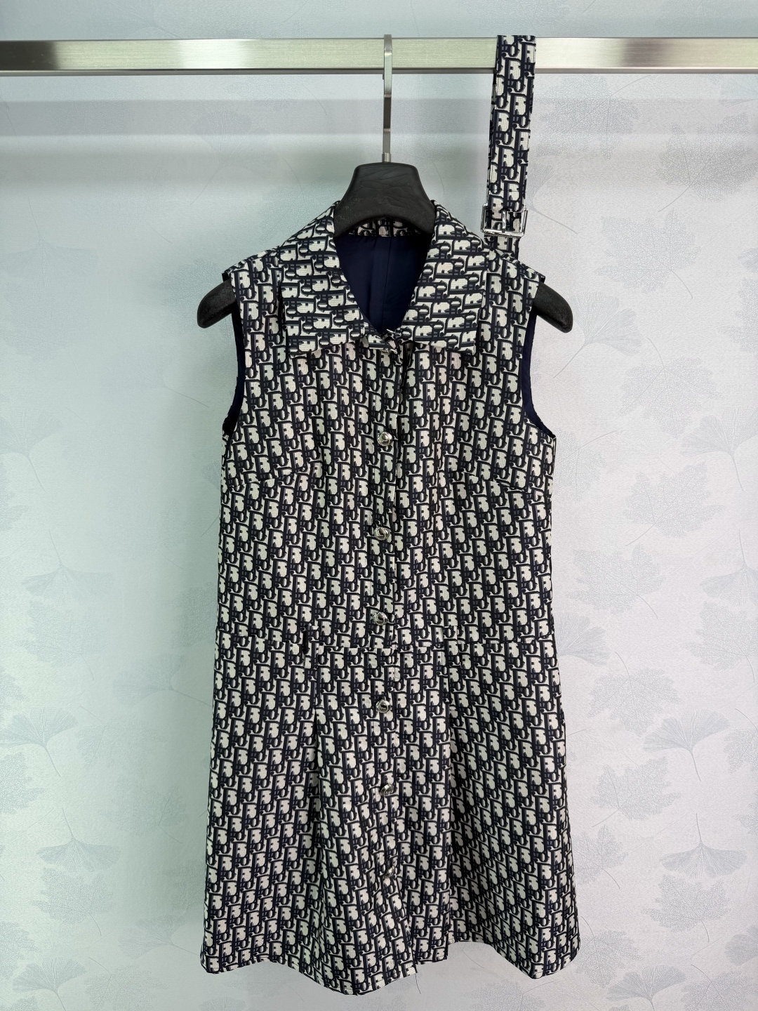 Dior Oblique Sleeveless Mini Dress