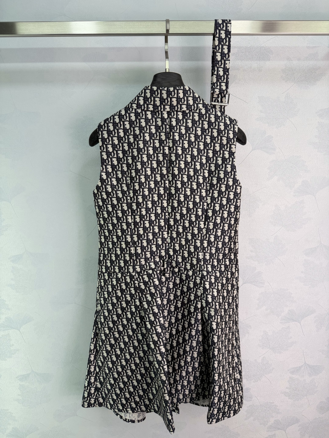Dior Oblique Sleeveless Mini Dress