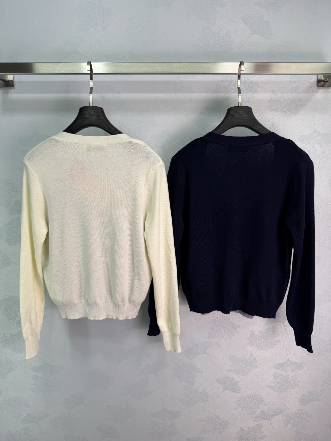 Miu Miu Knit Cardigan And Tank Top Two Piece Set
