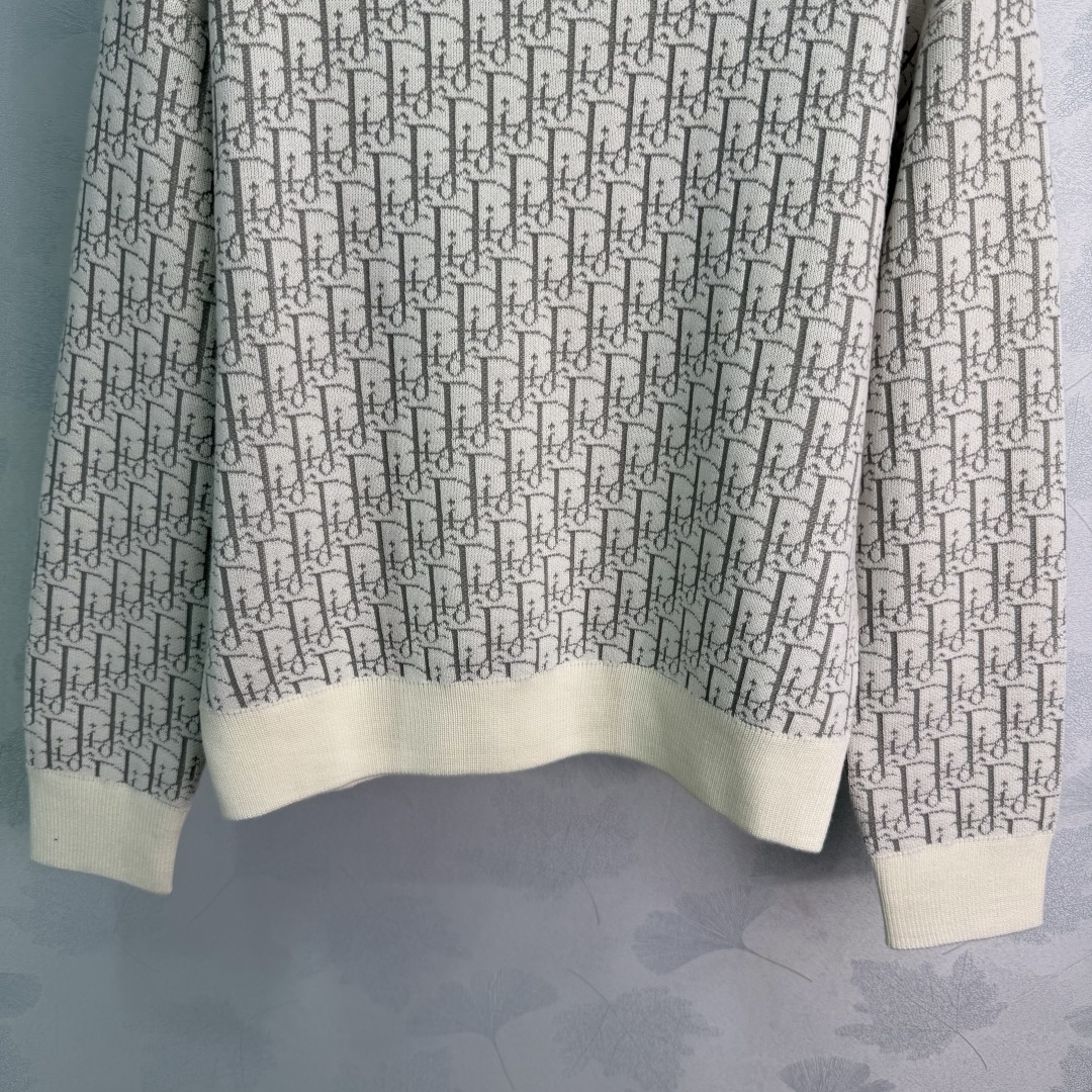 Dior Oblique Jacquard Knit Sweater