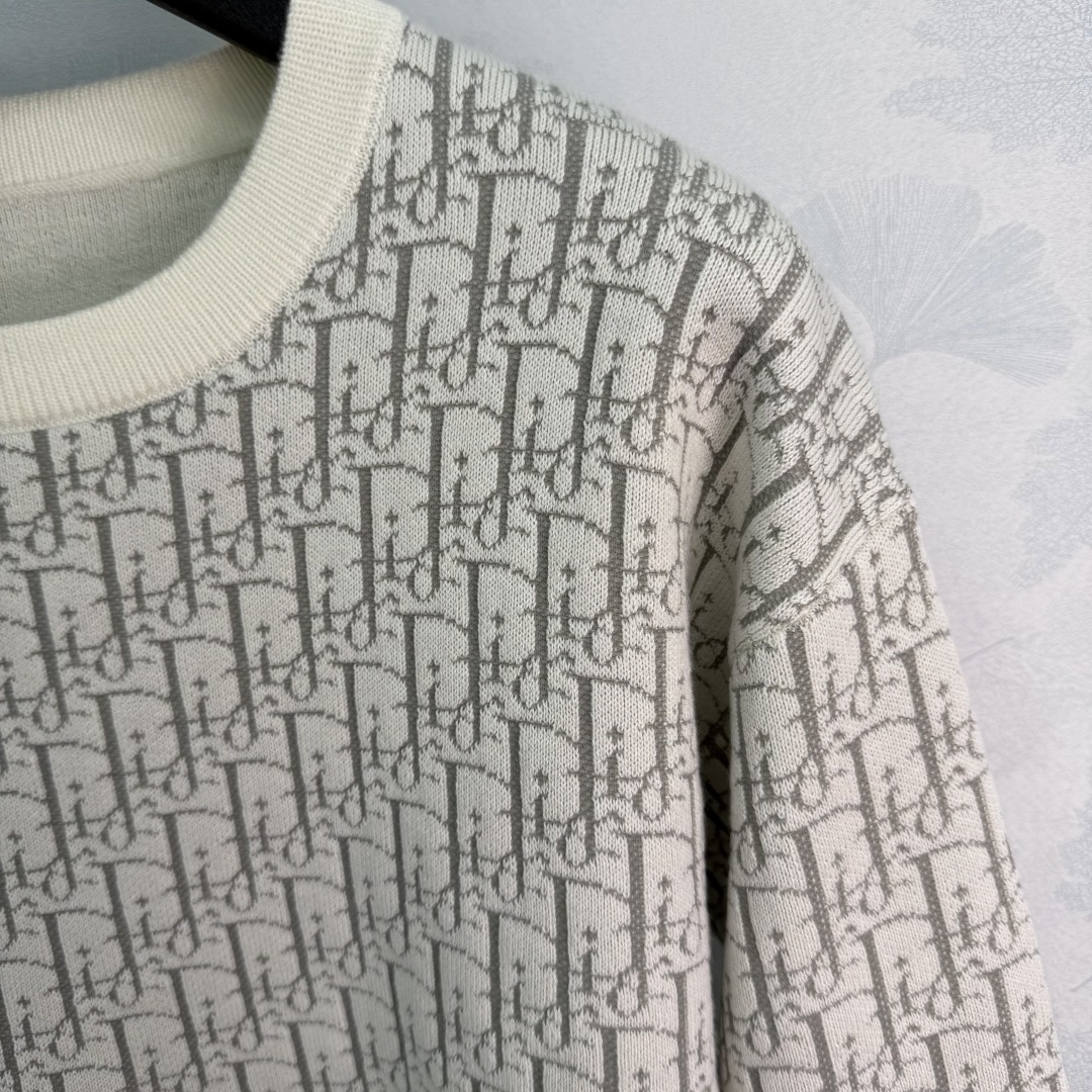 Dior Oblique Jacquard Knit Sweater