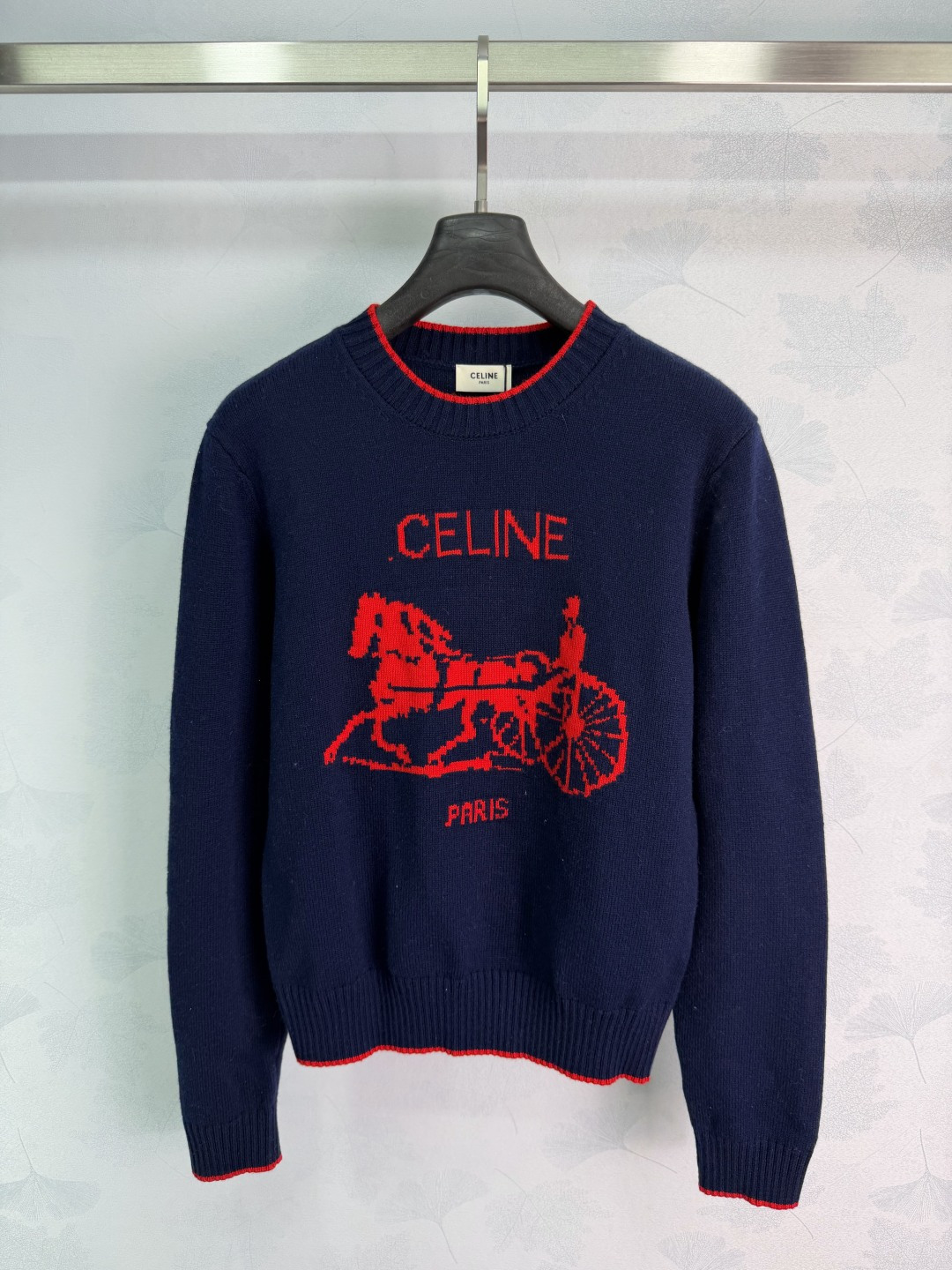 Celine Horse Intarsia Sweater