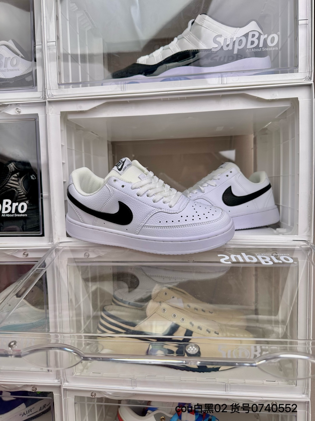 🛒购物价：💰122 cou白黑

02高版本套楦工艺 正确版型 尺码36-44 男女码现货 