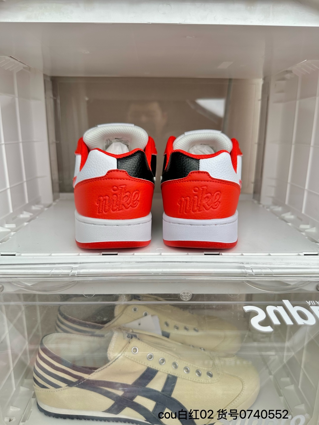 🛒购物价：💰122 cou白红

02高版本套楦工艺 正确版型 尺码36-44 男女码现货 