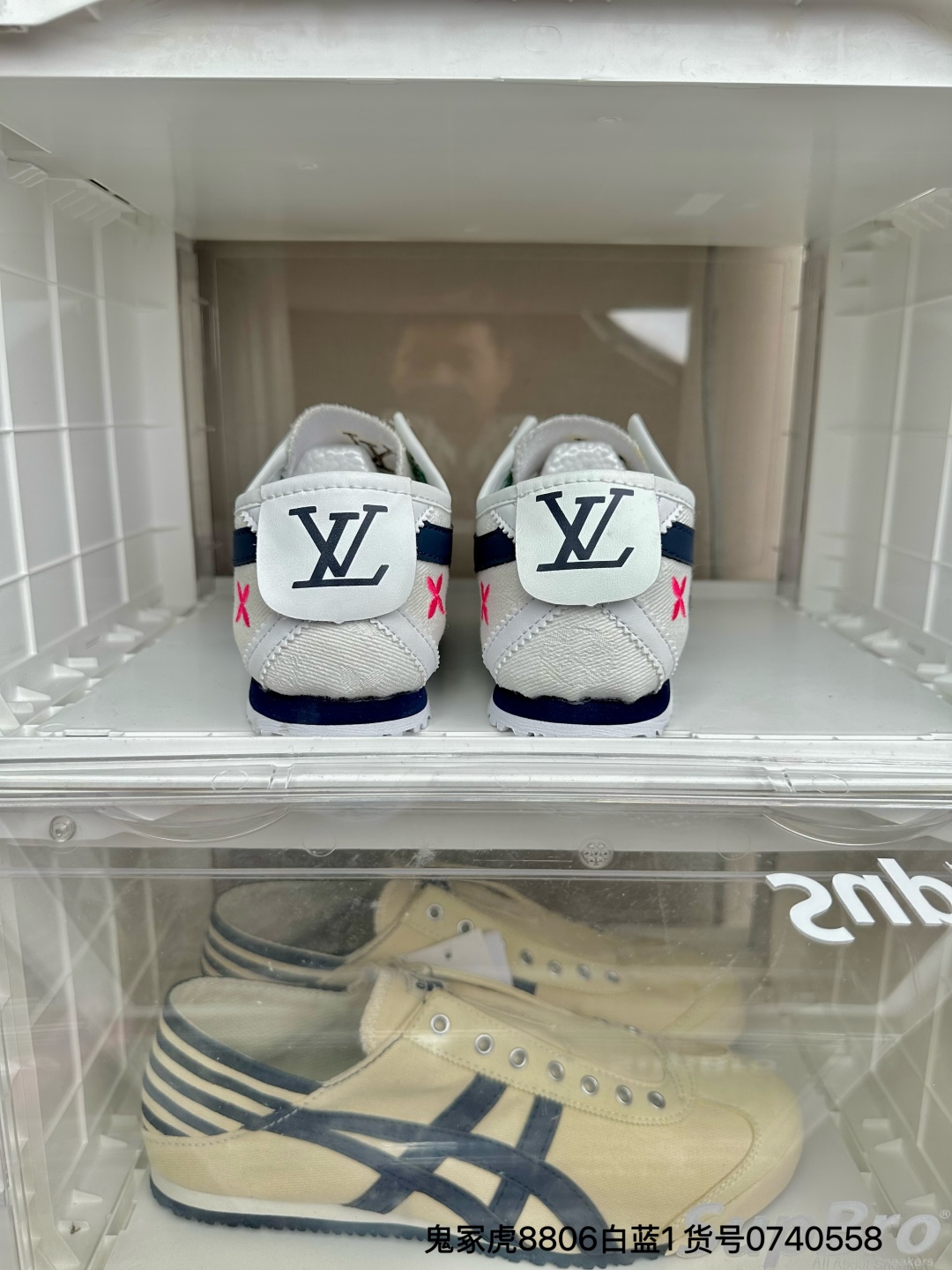 🛒购物价：💰128 鬼冢虎8806白兰

1高版本套楦工艺 正确版型 尺码36-44 男女码现货 
