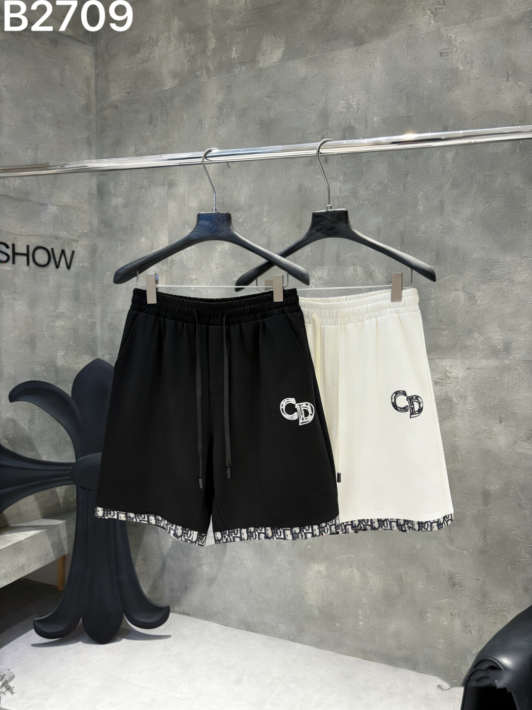 🅿️95 2026 Dior nuevos pantalones cortos de punto Zhejiang, tejidos personalizados, tecnología de tejido y logo bordado…