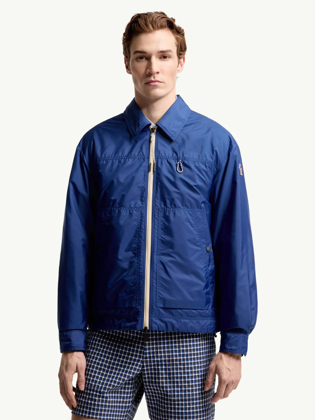 MON*CLER 蒙口 Chaqueta cortavientos con cuello alto de la última colección de primavera/verano de la web oficial, alta ca…