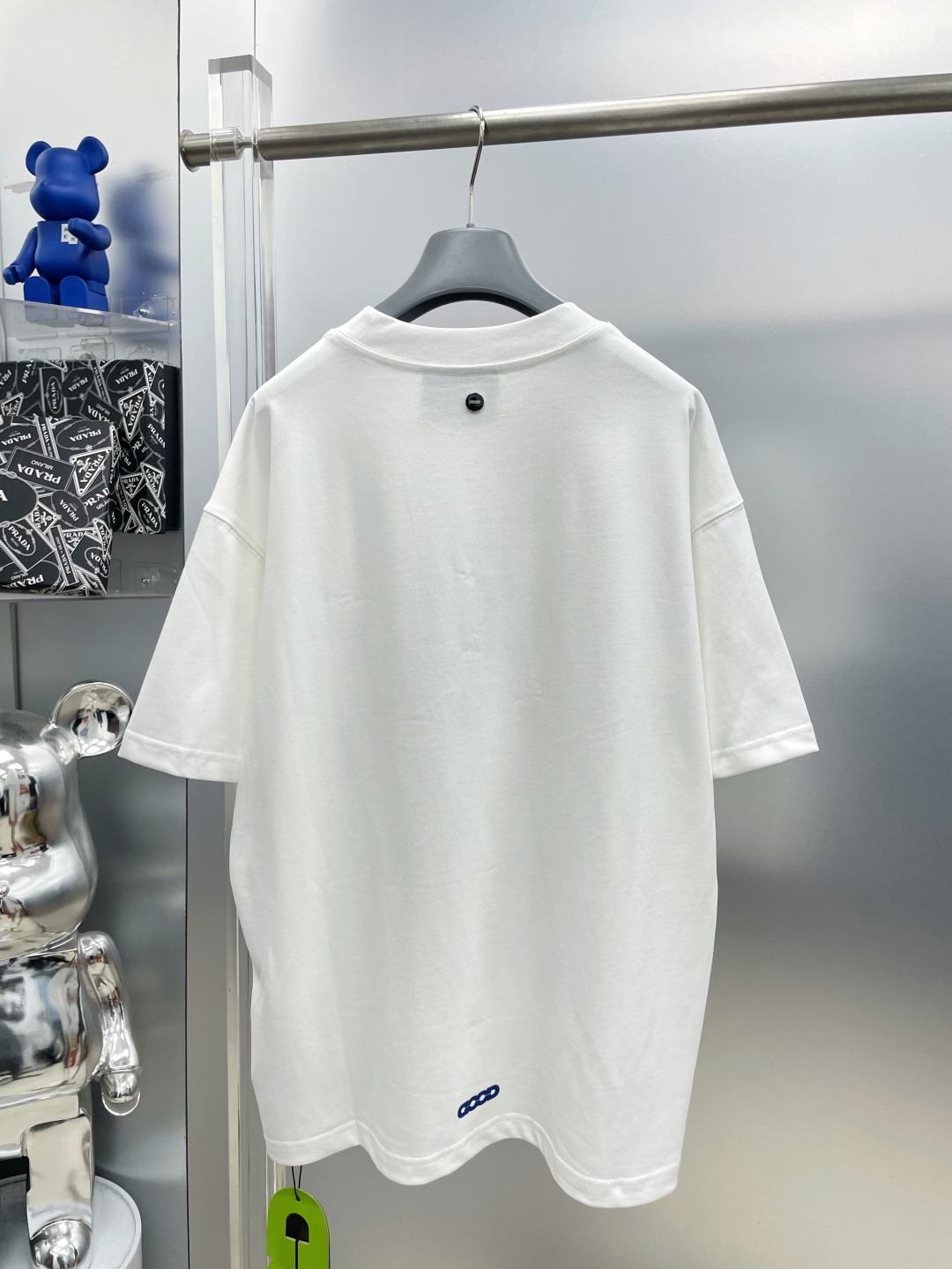 💰80
GOODBRAND GOOD 刺绣十字架遛狗🐶LOGO字母印花时尚短袖T恤 HH
男女同款
白色 兰色
码数：S M L XL