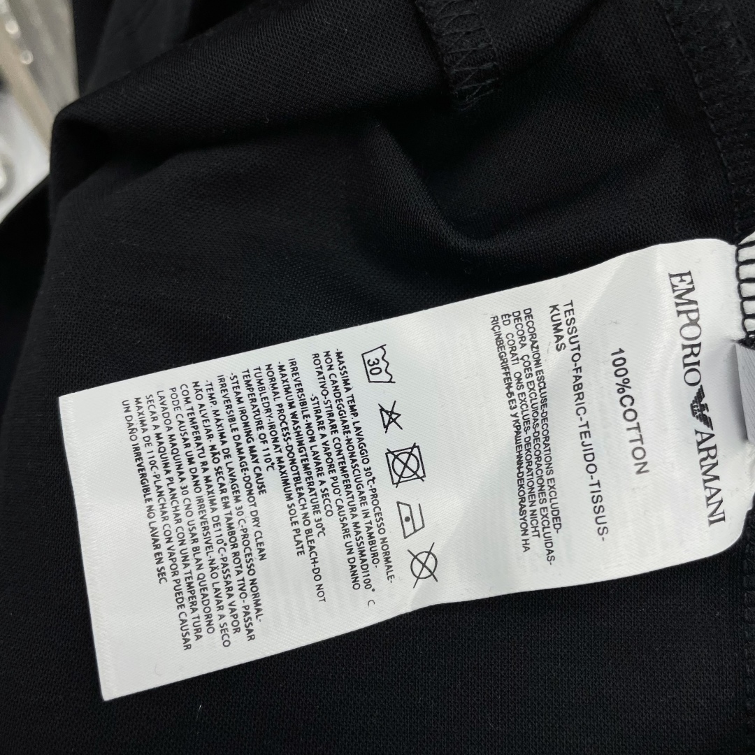 Armani Men's Black Polo Shirt - Short Sleeve, Breathable Fabric, Business Casual 9 cmp i1748775083555 6383 0 7