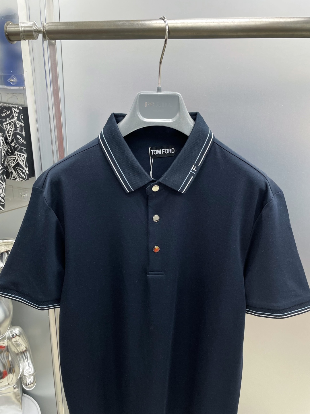 Tom Ford Men's Slim-Fit Short-Sleeve Polo Shirt - Breathable Fabric 3 cmp i1748775278939 3241 0 2
