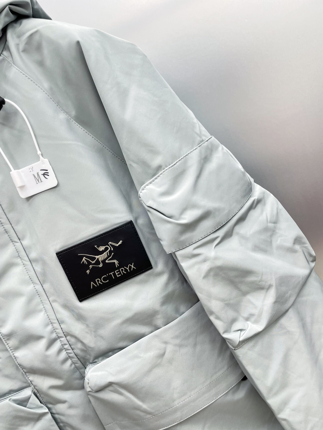 Pocket Letter Logo Down Jacket DDGoose down 90 velvet with three - Clothes 6