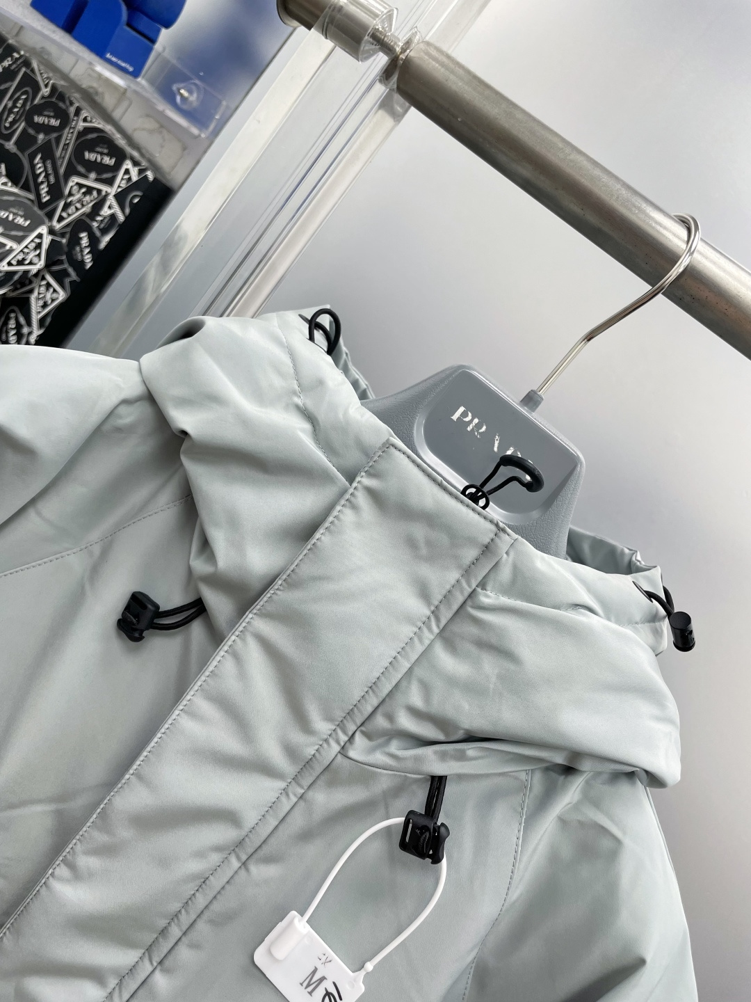 Pocket Letter Logo Down Jacket DDGoose down 90 velvet with three - Clothes 8