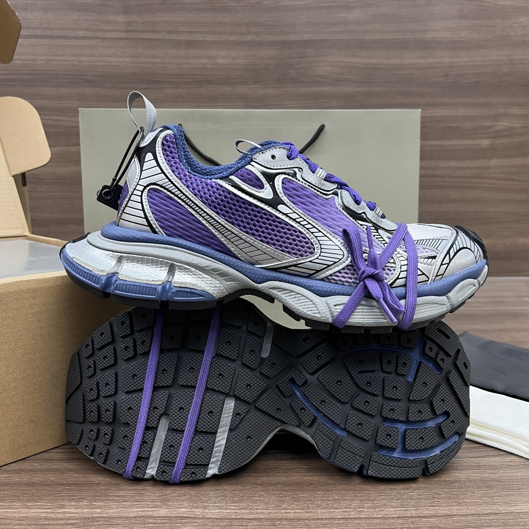 Balenciaga Balenciaga Phantom Sneaker 巴黎世家全新做旧 #3XL 十代渐变紫色潮流跑鞋