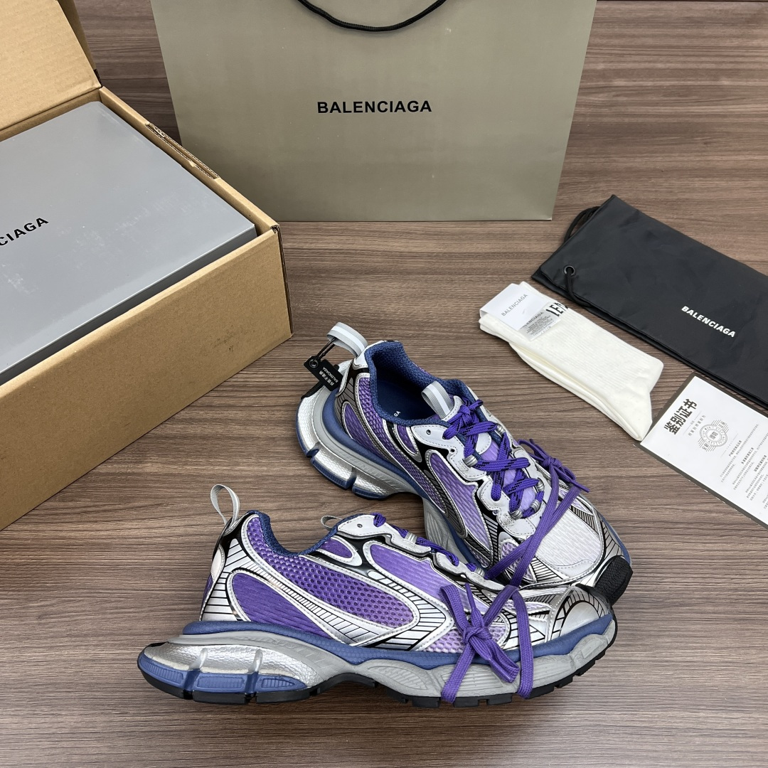 Balenciaga Balenciaga Phantom Sneaker 巴黎世家全新做旧 #3XL 十代渐变紫色潮流跑鞋