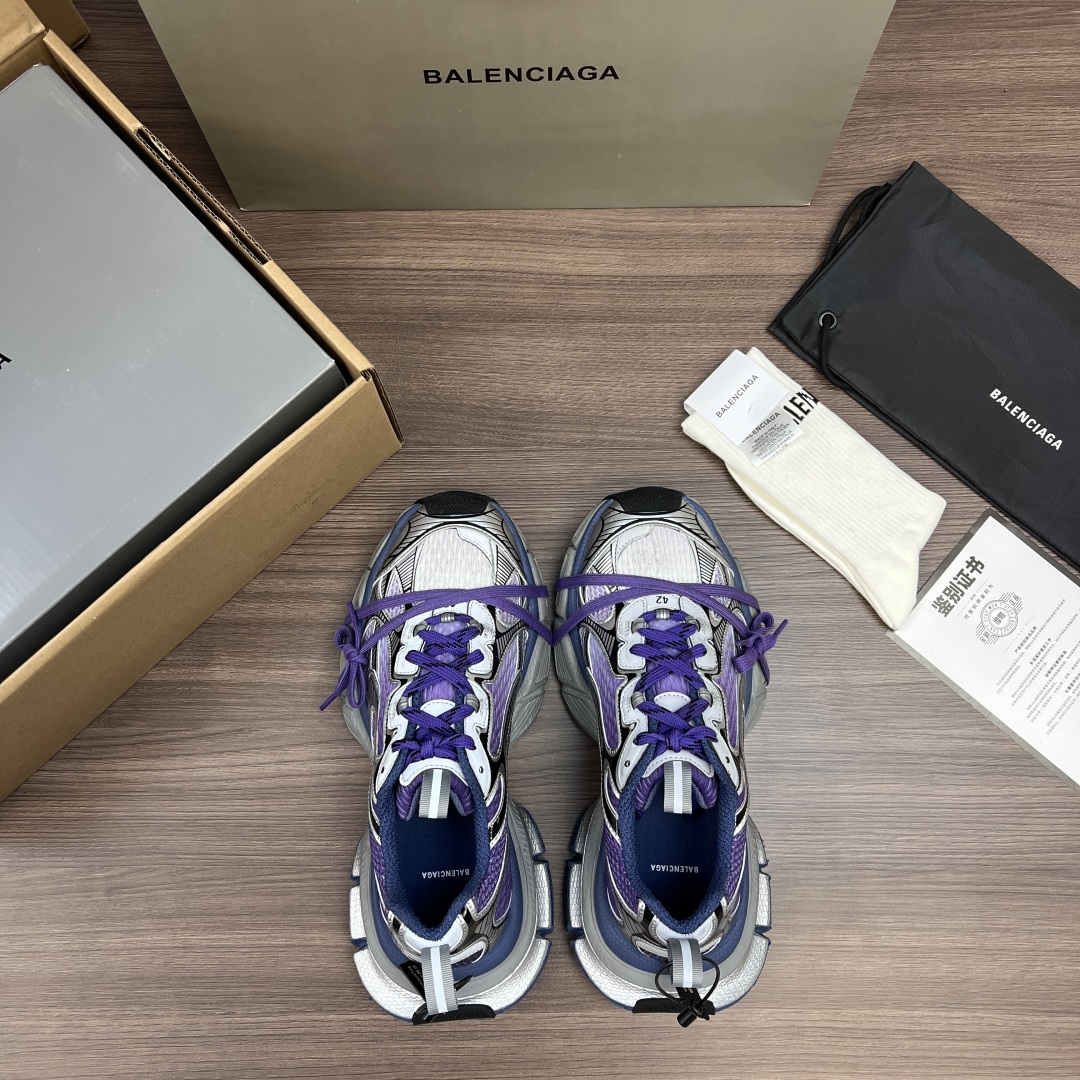 Balenciaga Balenciaga Phantom Sneaker 巴黎世家全新做旧 #3XL 十代渐变紫色潮流跑鞋