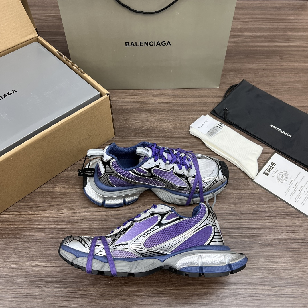 Balenciaga Balenciaga Phantom Sneaker 巴黎世家全新做旧 #3XL 十代渐变紫色潮流跑鞋