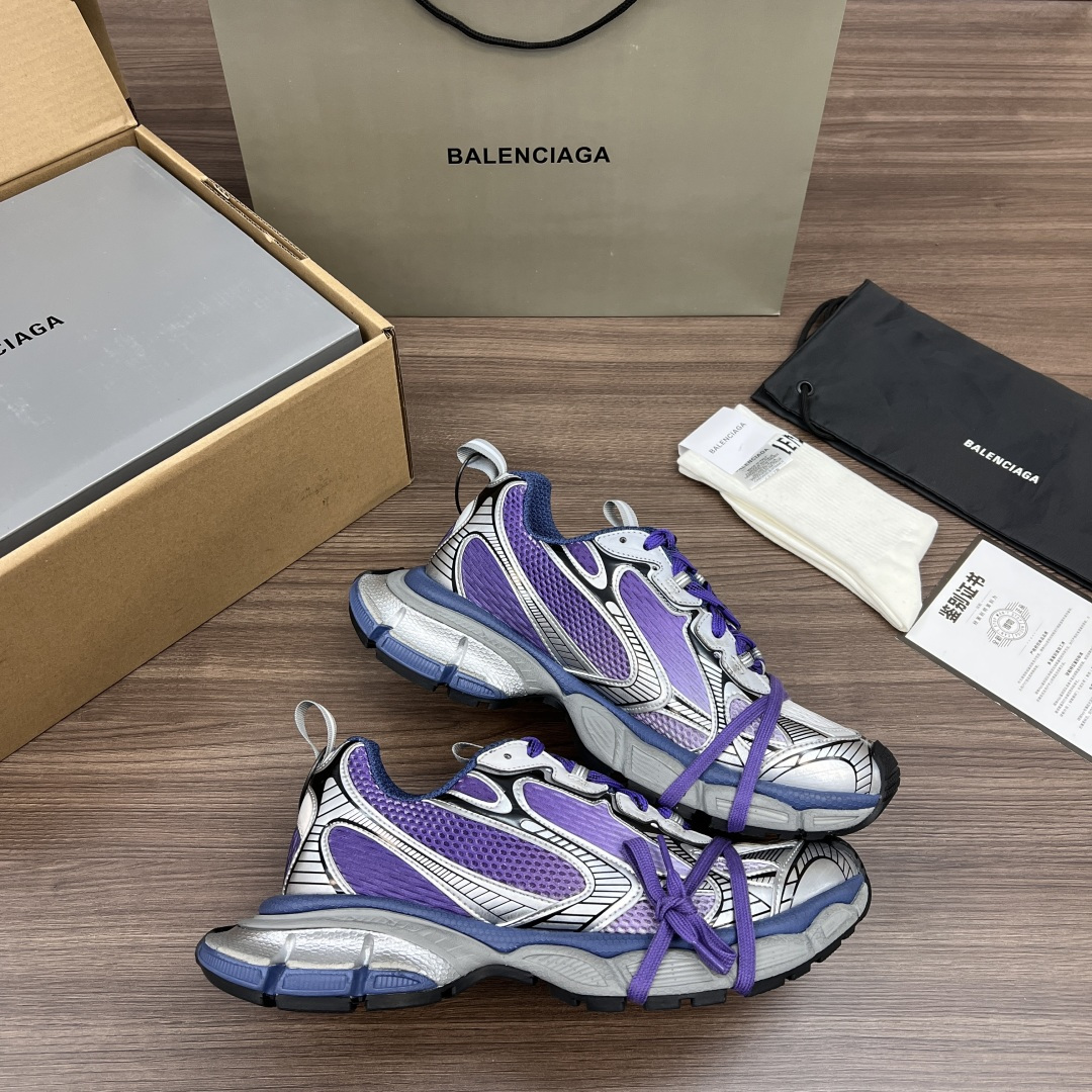 Balenciaga Balenciaga Phantom Sneaker 巴黎世家全新做旧 #3XL 十代渐变紫色潮流跑鞋