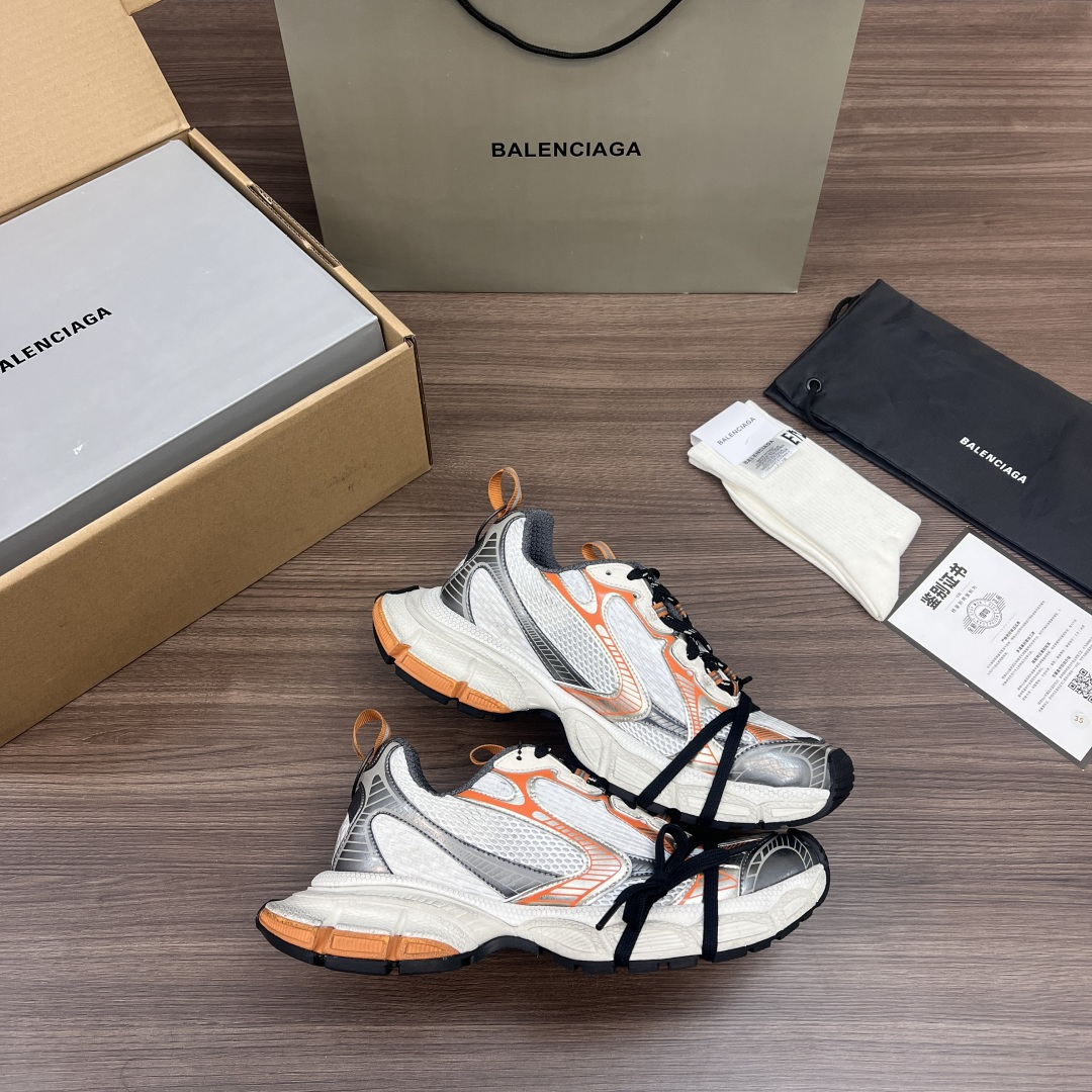 Balenciaga Balenciaga Phantom Sneaker 巴黎世家全新做旧 #3XL 十代灰橙色潮流跑鞋