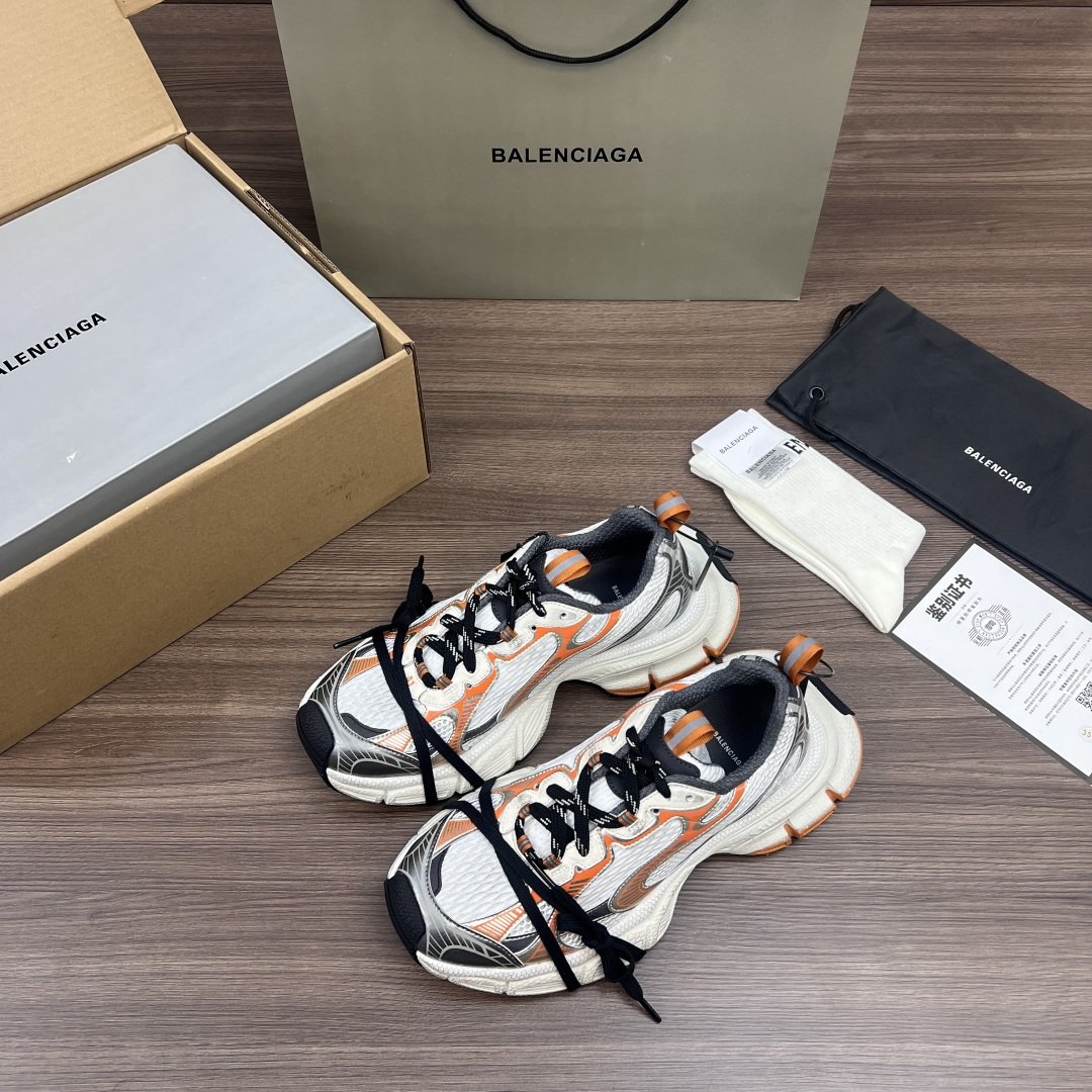 Balenciaga Balenciaga Phantom Sneaker 巴黎世家全新做旧 #3XL 十代灰橙色潮流跑鞋