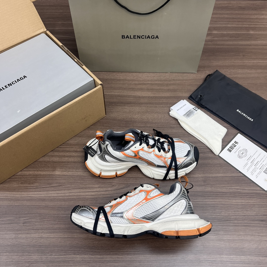 Balenciaga Balenciaga Phantom Sneaker 巴黎世家全新做旧 #3XL 十代灰橙色潮流跑鞋
